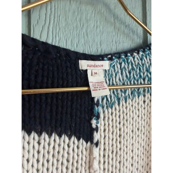 Sundance Wool Amstel River Cardigan Medium $225 - Picture 4 of 8